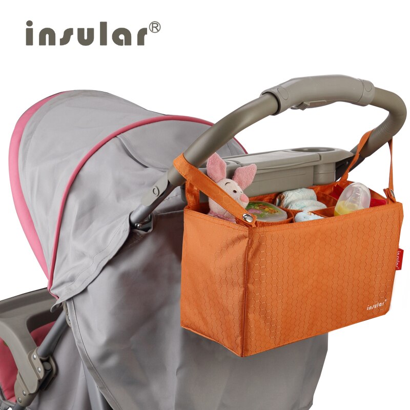 Baby Clothing Hamper - Insular Baby Stroller Bag Mummy Organizer