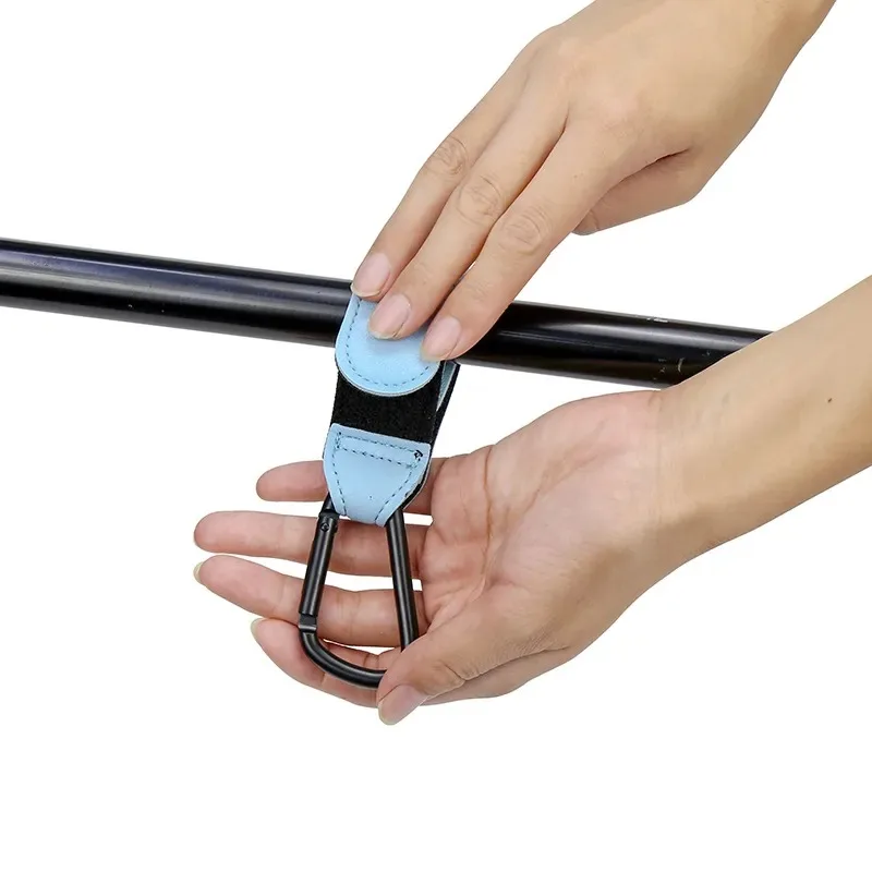 Baby Clothing Hamper - 1/2/4Pcs Leather Cart Hooks Baby Stroller
