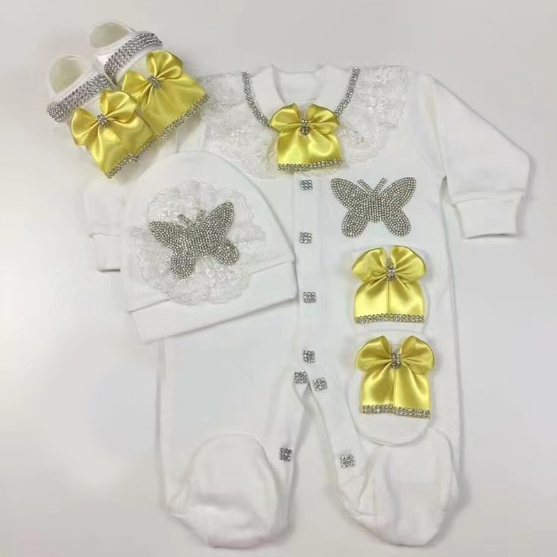 4 Hoan Nghênh Nhà Romper Áo Li - đánh giá và giá Baby Clothing Name