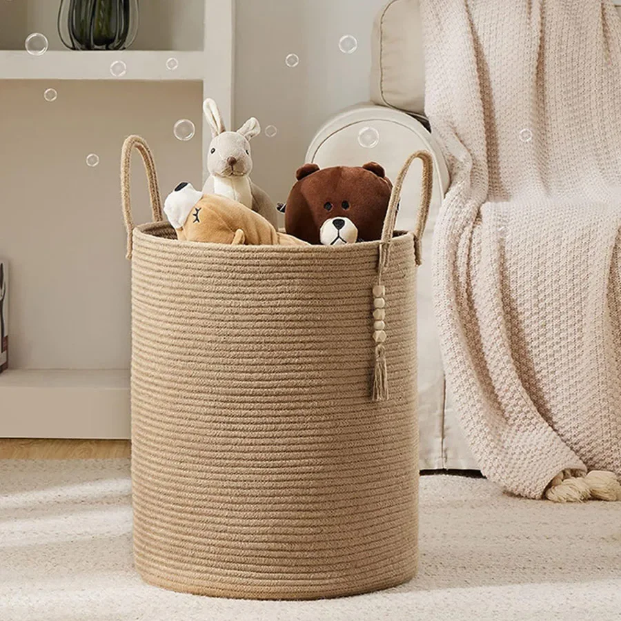 Large Storage Basket Tall Wove - đánh giá và giá Baby Clothing Hamper