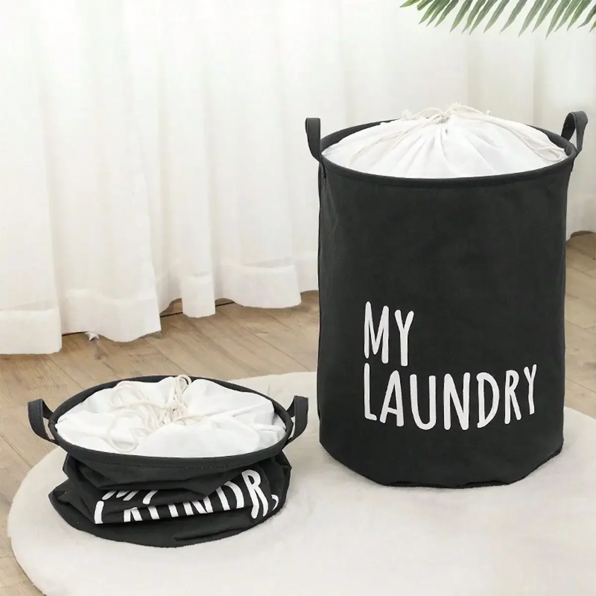 Foldable Drawstring Laundry Ha - đánh giá và giá Baby Clothing Hamper