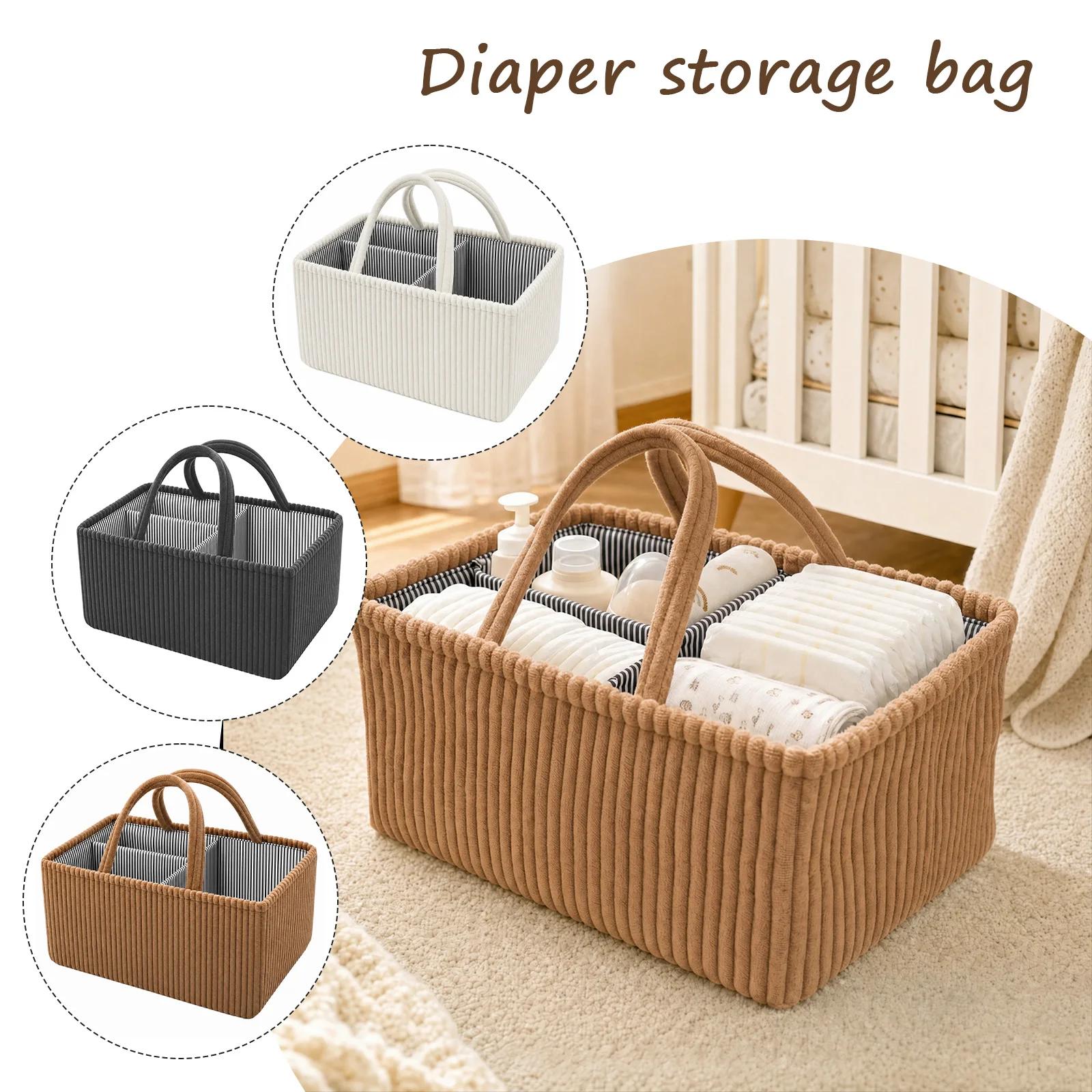 Baby Diaper Caddy Organizer Fo - đánh giá và giá Baby Clothing Hamper