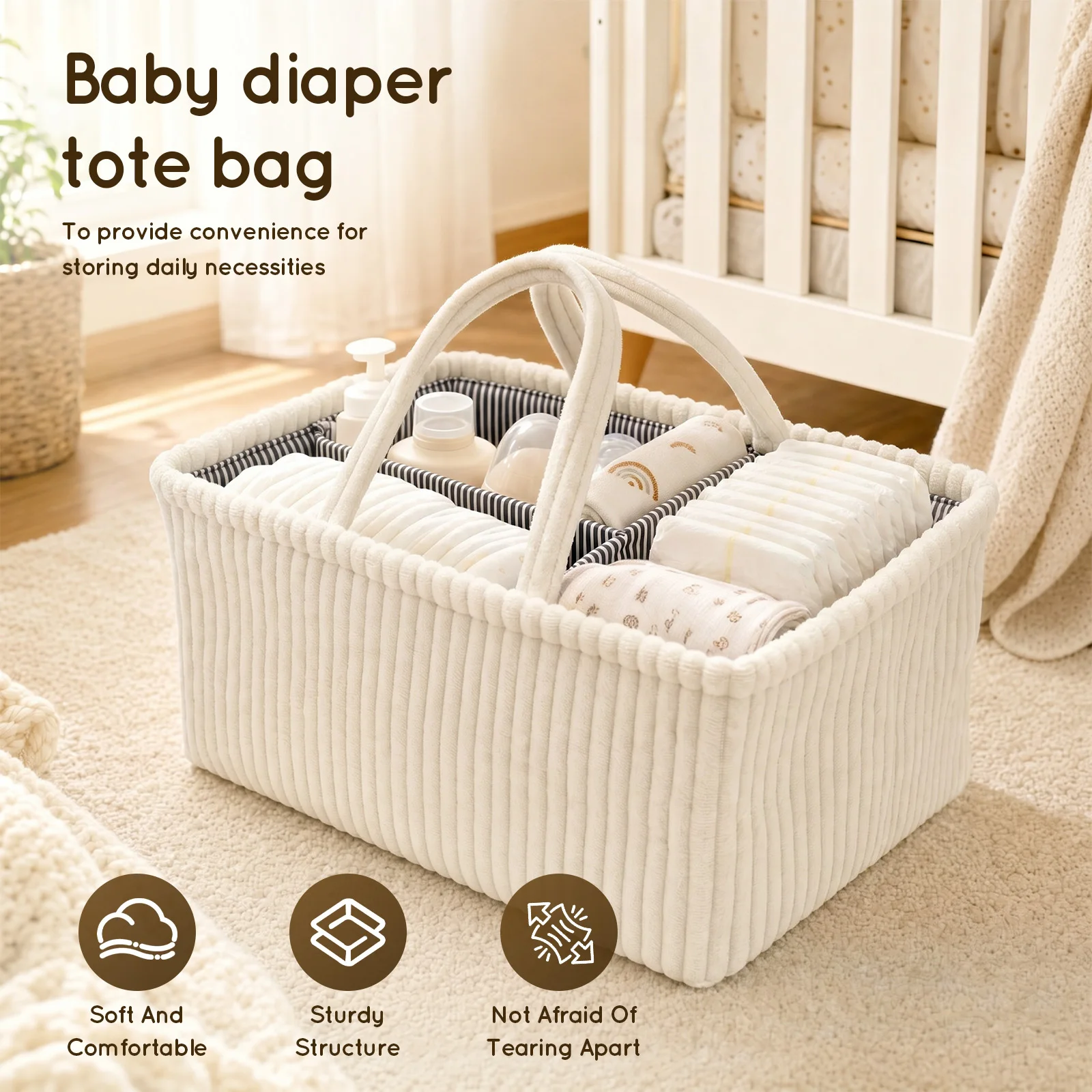 Baby Diaper Caddy Organizer Fo - đánh giá và giá Baby Clothing Hamper