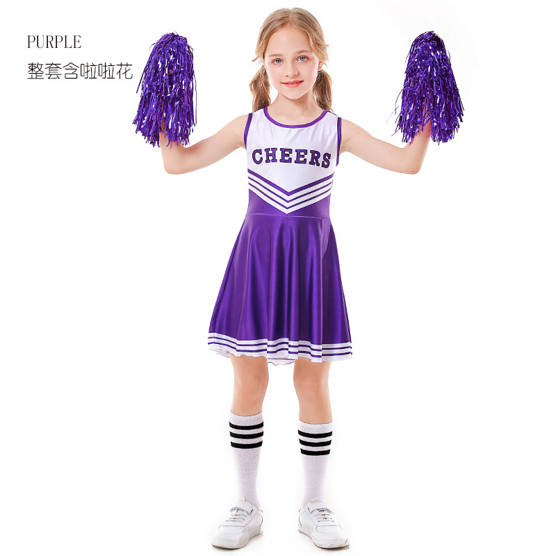 Cute Cheerleaders Costume Dres - đánh giá và giá Baby Clothing Unit