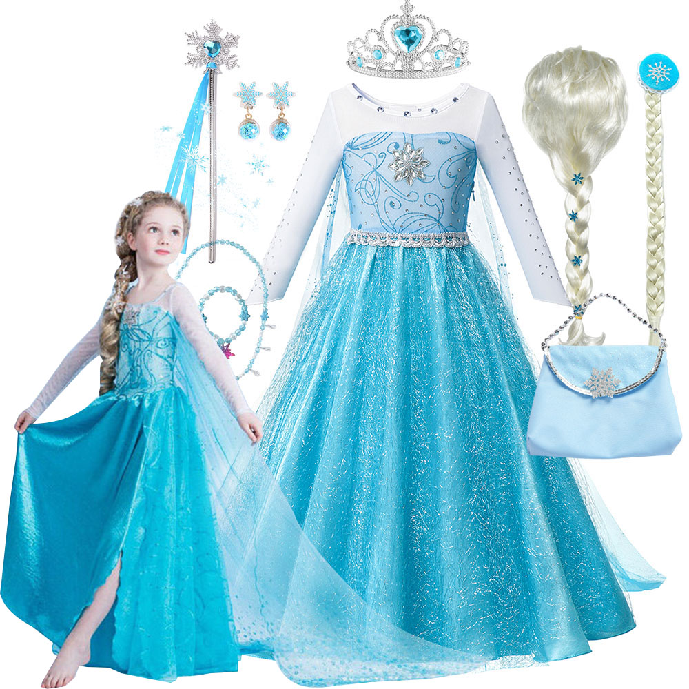 Baby Girl Princess Elsa Costum - đánh giá và giá Baby Clothing Patterns