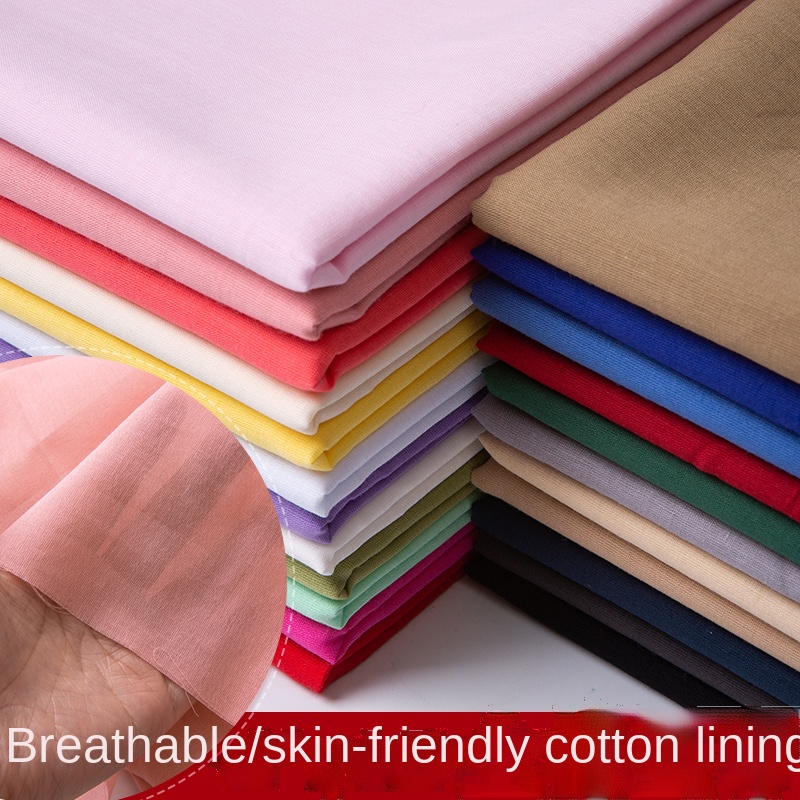 100% Cotton Lining Fabric 100x - đánh giá và giá Baby Clothing Material