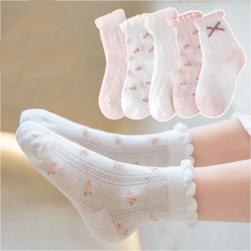 Kids Socks 5 Pairs/Lot Spring  - đánh giá và giá Baby Clothing Patterns