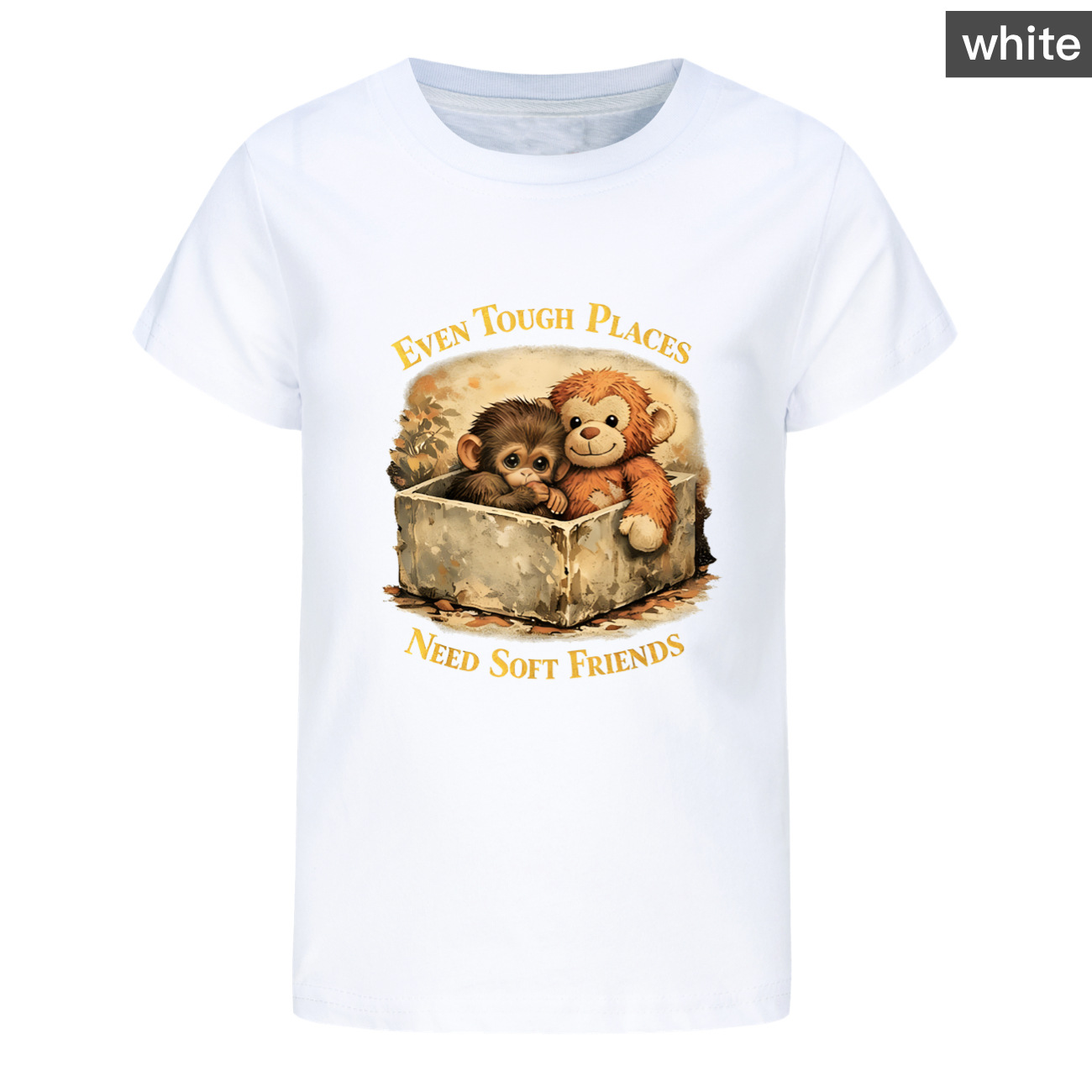 Cute Monkey Punch Tshirt Kids  - đánh giá và giá Baby Clothing Japan