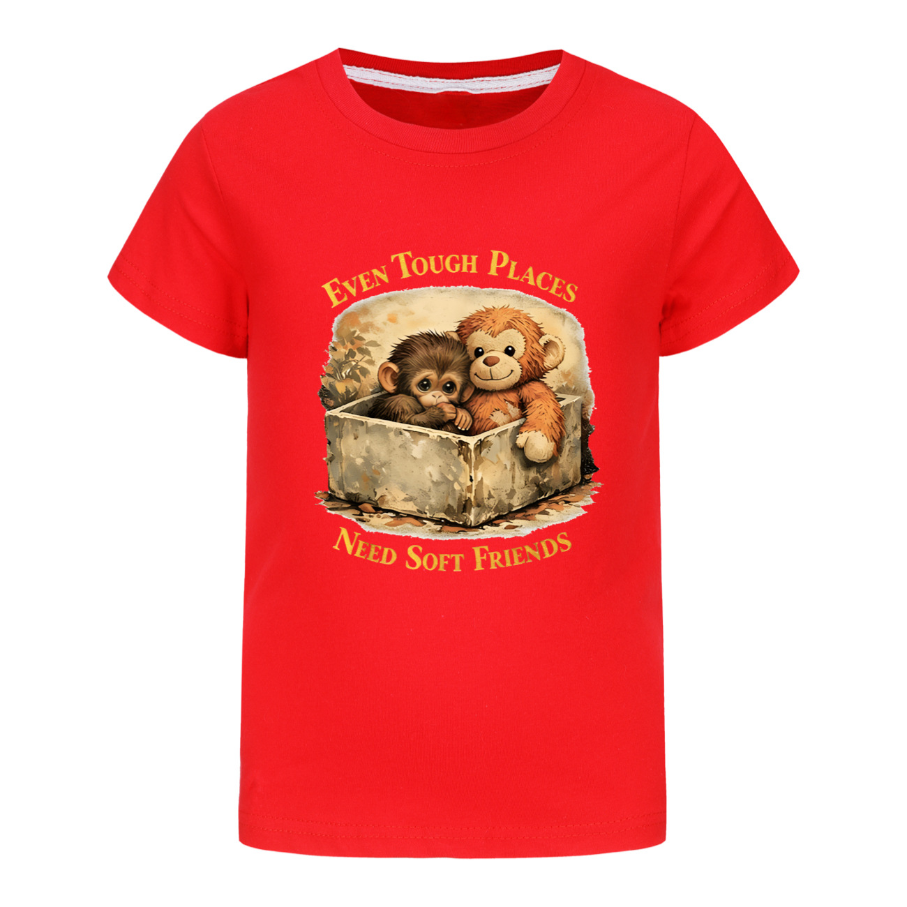 Cute Monkey Punch Tshirt Kids  - đánh giá và giá Baby Clothing Japan