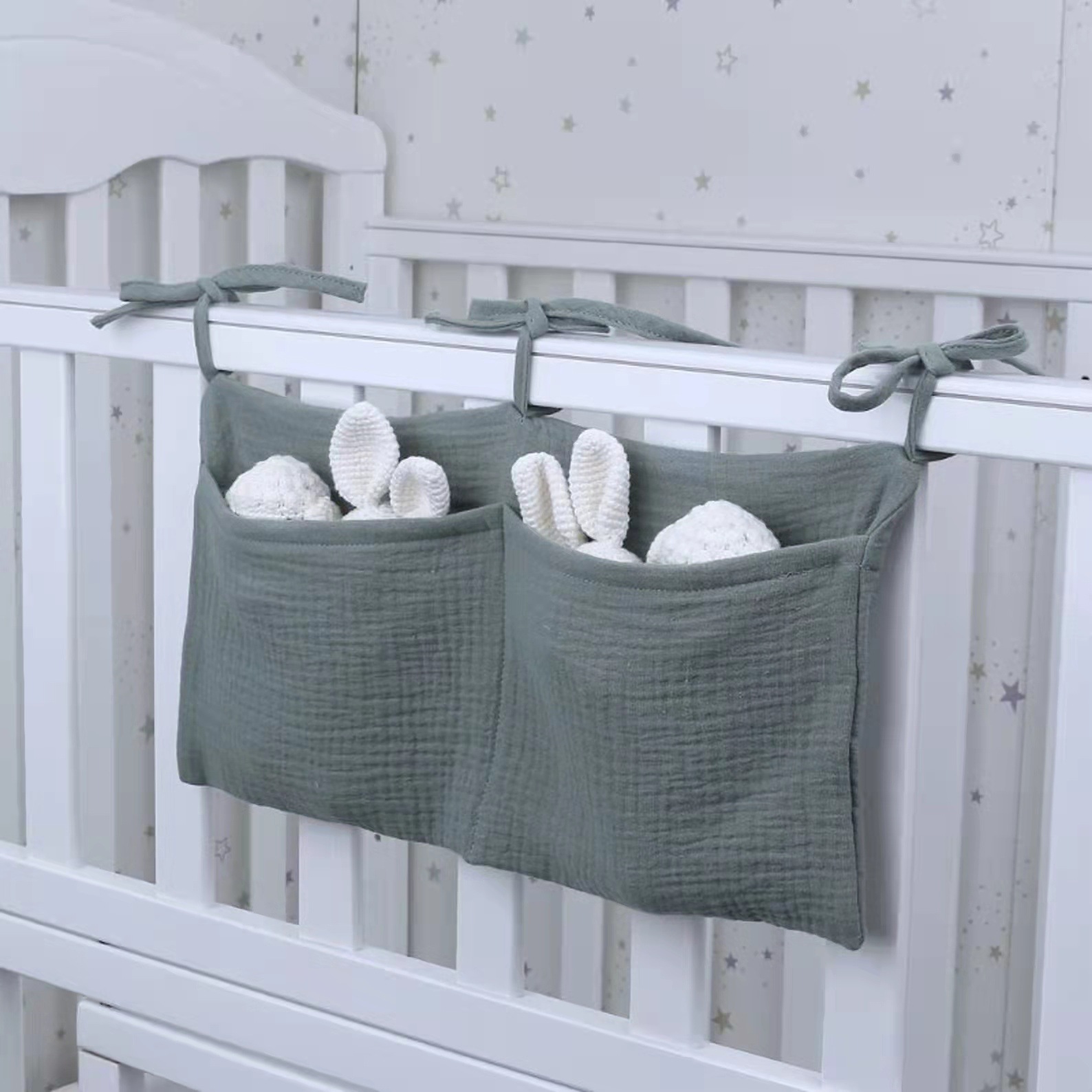 Portable Baby Crib Storage Bag - đánh giá và giá Baby Clothing Hamper
