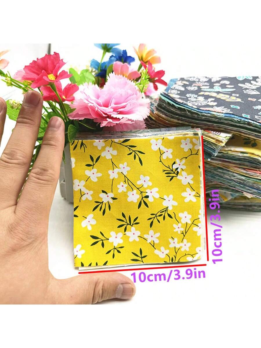 100pcs10*10cm/3.9*3.9in Twill  - đánh giá và giá Baby Clothing Material
