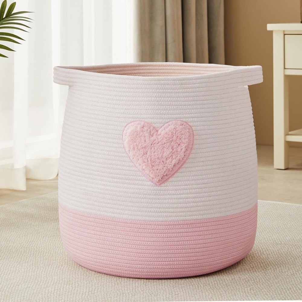 Pink Laundry Basket Hamper for - đánh giá và giá Baby Clothing Hamper