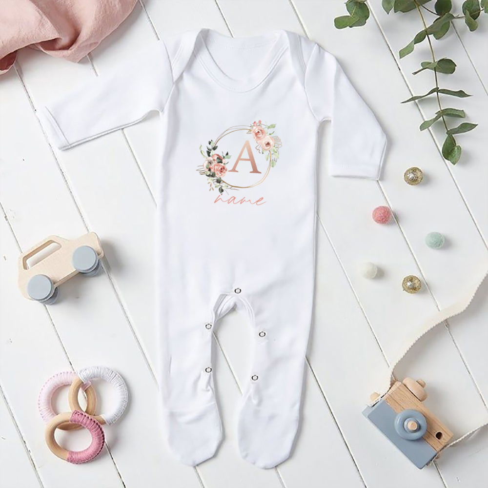 Personalised Baby Girl Sleepsu - đánh giá và giá Baby Clothing Name