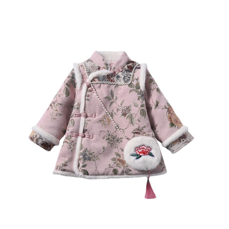Winter Baby Girls Hanfu Kids P - đánh giá và giá Baby Clothing Embroidery