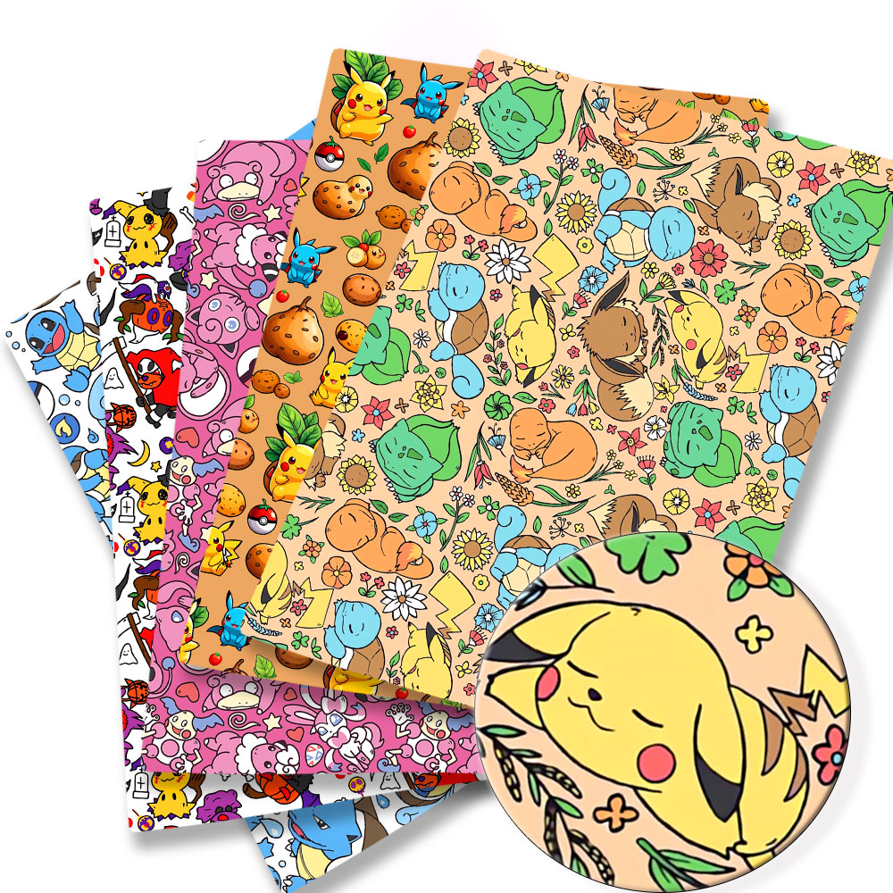Pokemon Cartoon Fabric140*50cm - đánh giá và giá Baby Clothing Japan