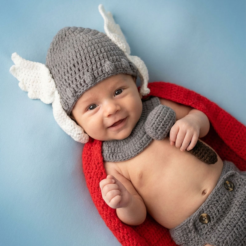 Newborn Photography Props Thor - đánh giá và giá Baby Clothing Sets Boy